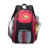 3075 Columbus - Dual Cooler Backpack RED open