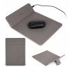 SJ-87 Leatherette Charging Mousepad GREY